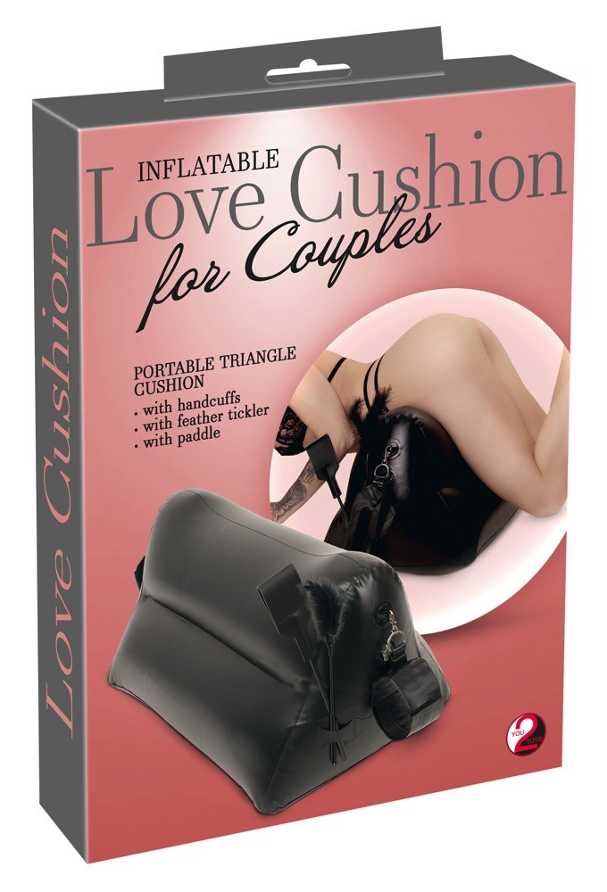 Inflatable Love Cushion for Couples - Portable Triangle Cushion