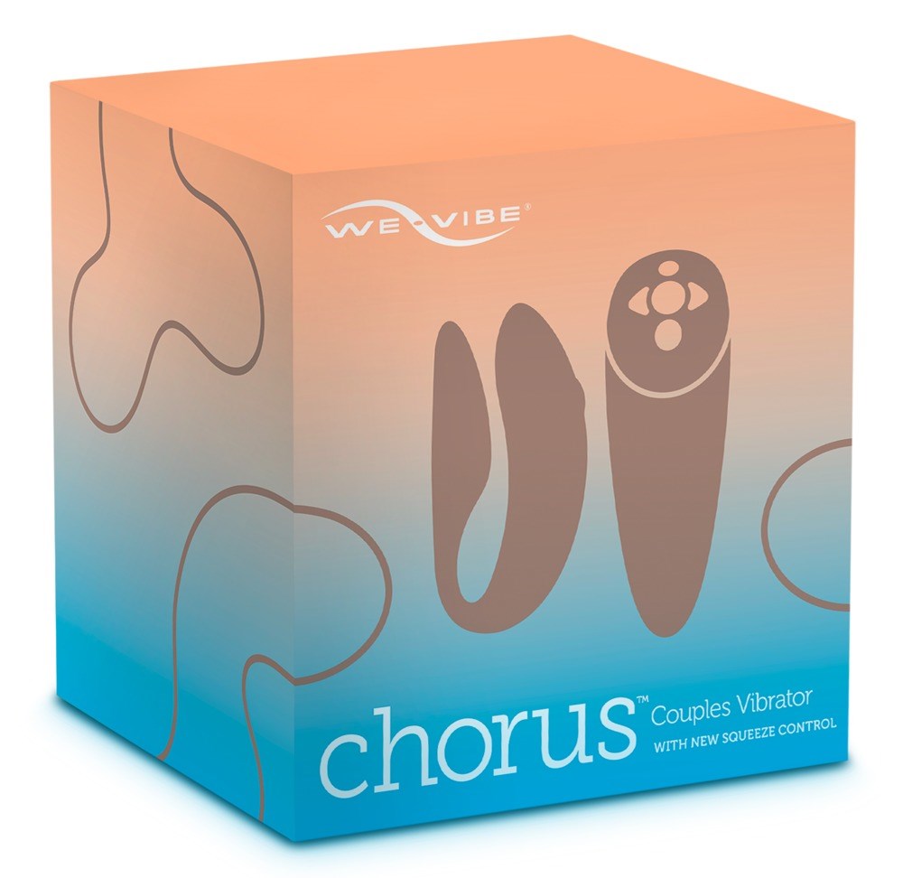 Chorus Aqua - Parvibrator med tryckänslig fjärrkontroll