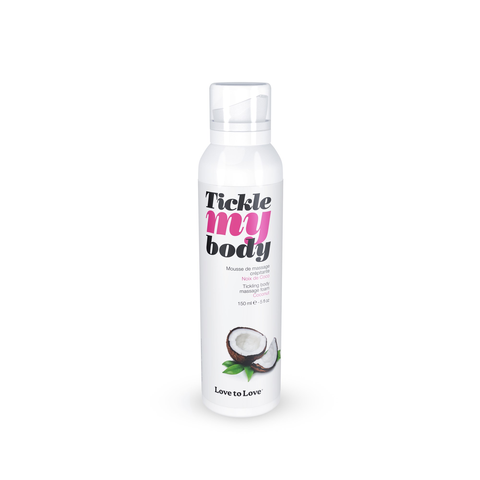 Tickle My Body - Massageskum Kokosnöt 150 ml