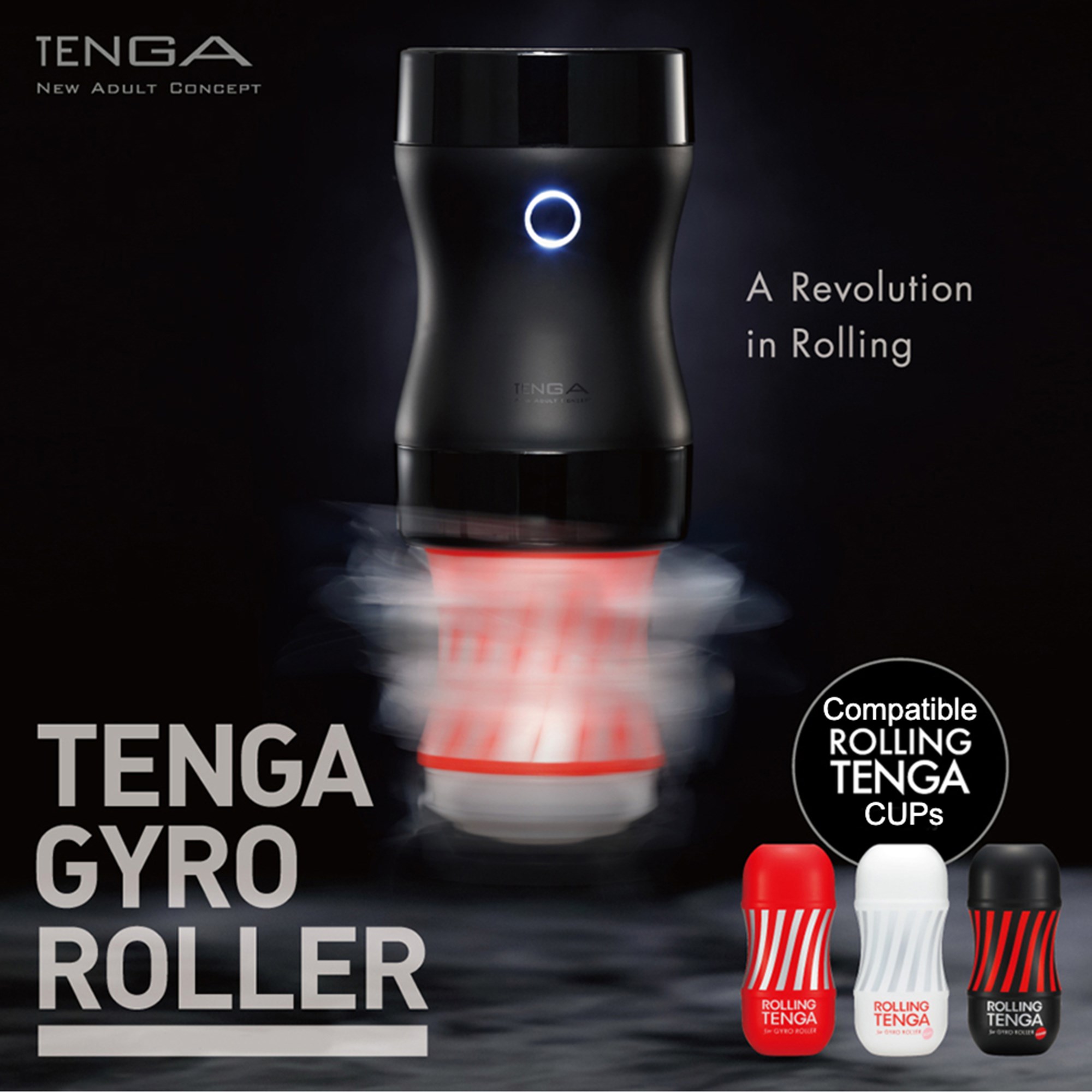 ROLLING TENGA GYRO ROLLER CUP GENTLE
