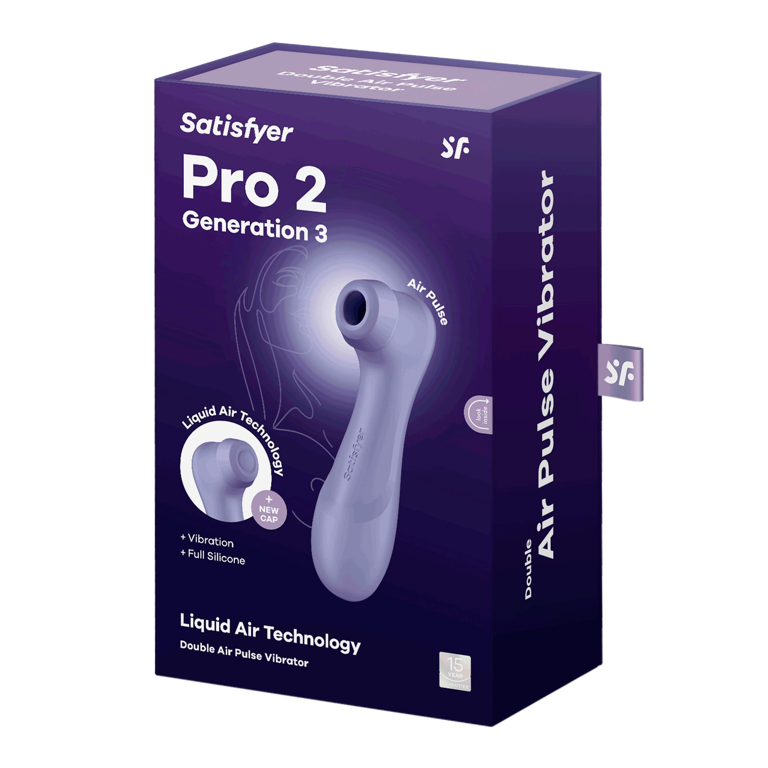 PRO 2 GENERATION 3 WITH LIQUID AIR AND BLUETOOTH APP - LILA