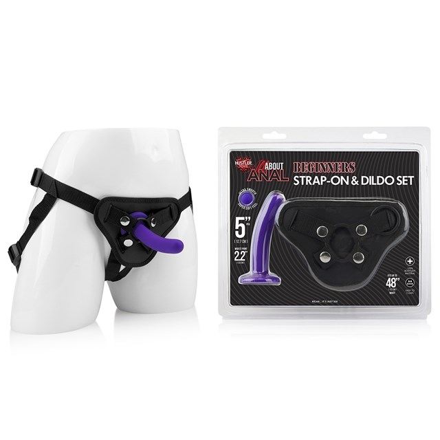 Beginner Strap-On & Dildo Set