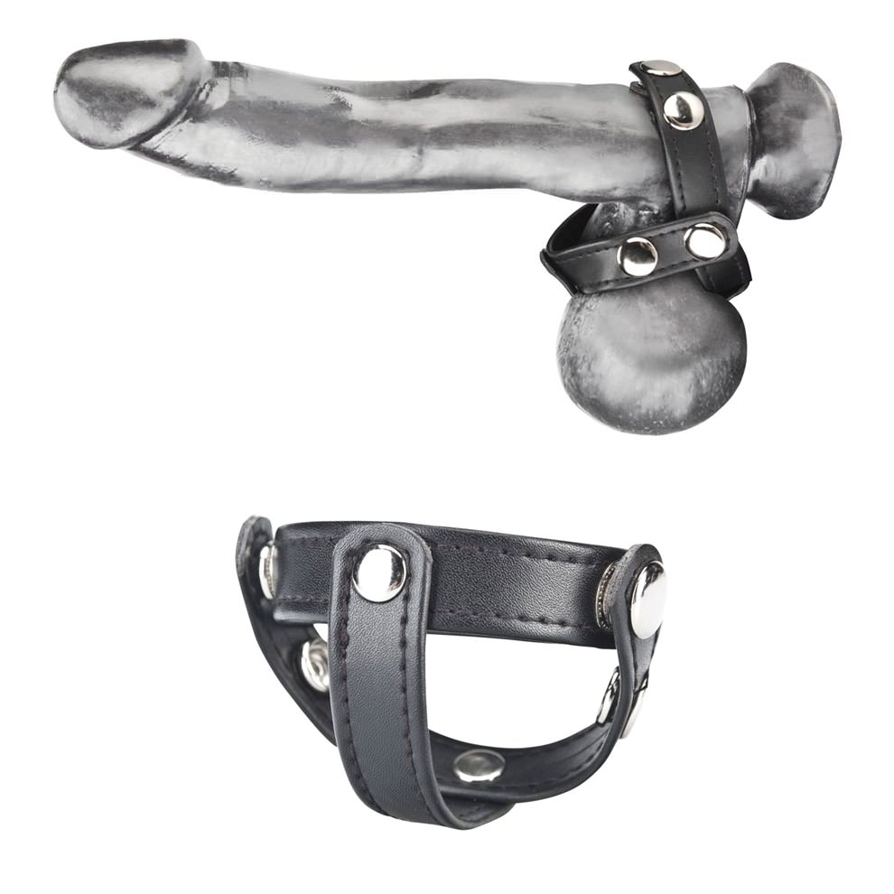 T-Style Cock Ring W/ Ball Divider