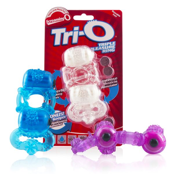 Tri-O Triple Pleasure Ring | SEXLEKSAKER - MEST FÖR HONOM - Penisringar | Intimast