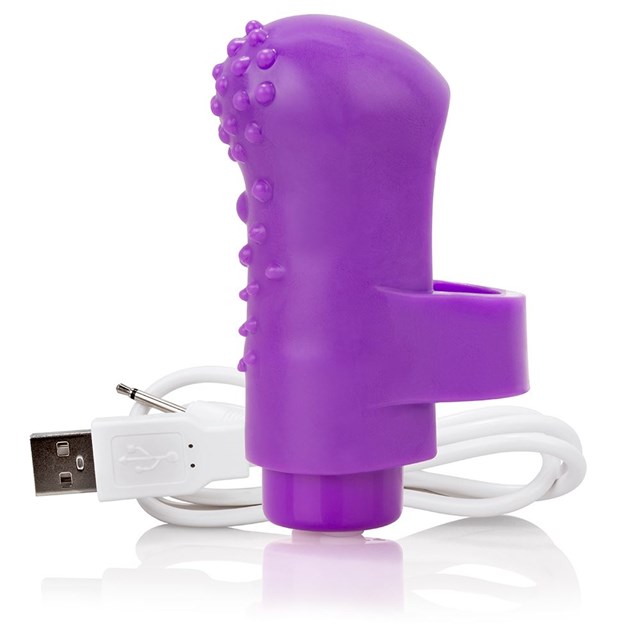 FingO Purple - Uppladdningsbar Minivibrator