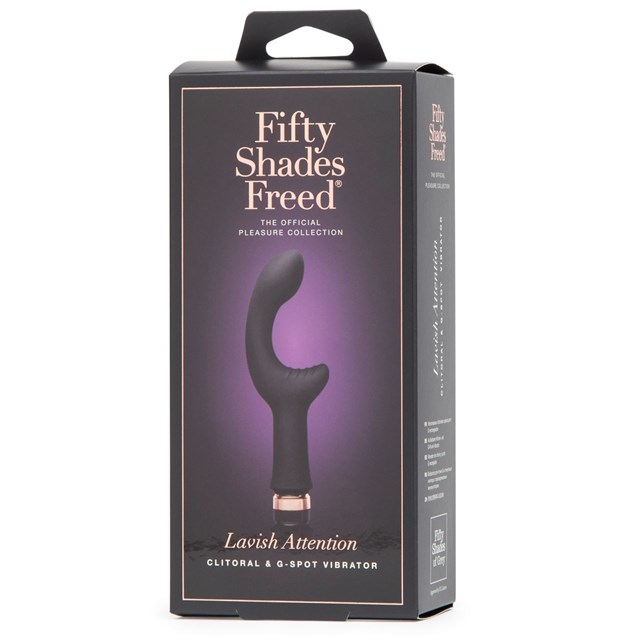 Lavish Attention Rechargeable Clitoral & G-Spot Vibrator