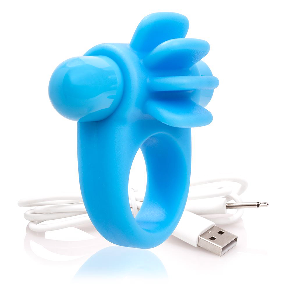 Blue Skooch Ring - Uppladdningsbar Penisring