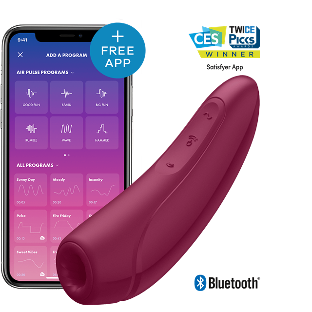 Curvy 1+ Lufttrycksvibrator med App