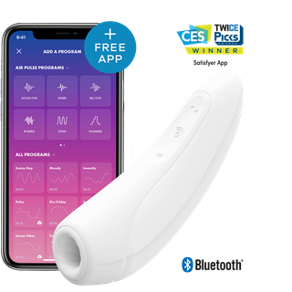 Curvy 1+ Lufttrycksvibrator Med App