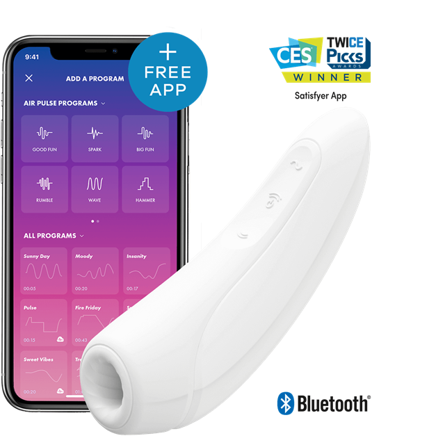 Curvy 1+ Lufttrycksvibrator med App