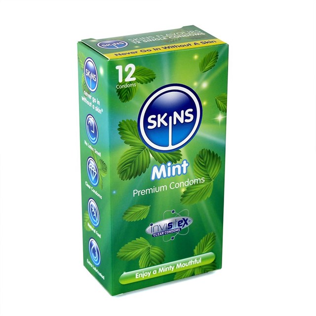 Kondomer Med Mintsmak 12-pack