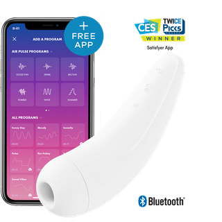 Curvy 2+ Lufttrycksvibrator Med App