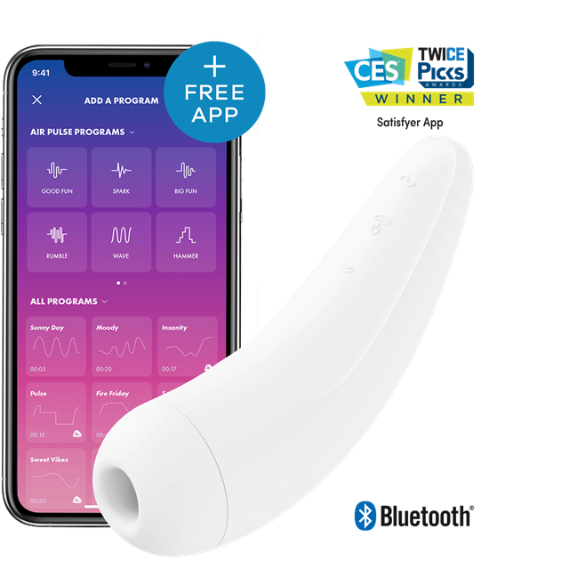 Curvy 2+ Lufttrycksvibrator med App