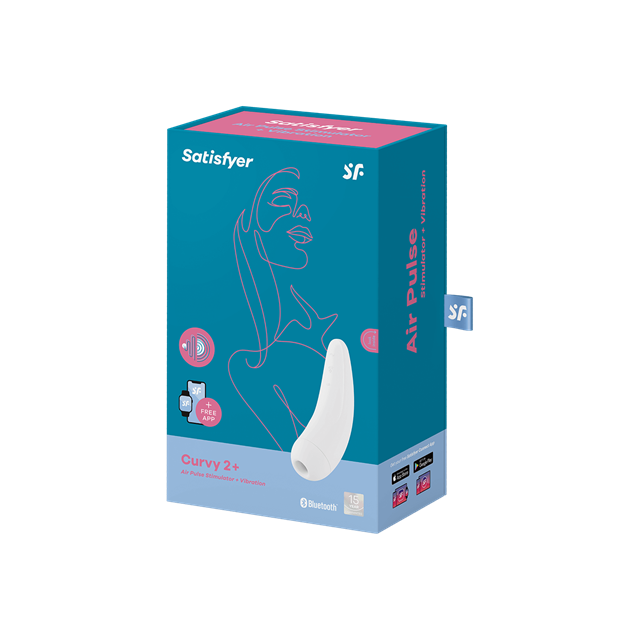 Curvy 2+ Lufttrycksvibrator med App
