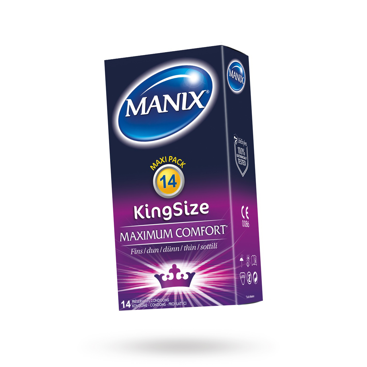 King Size - 14-pack kondomer