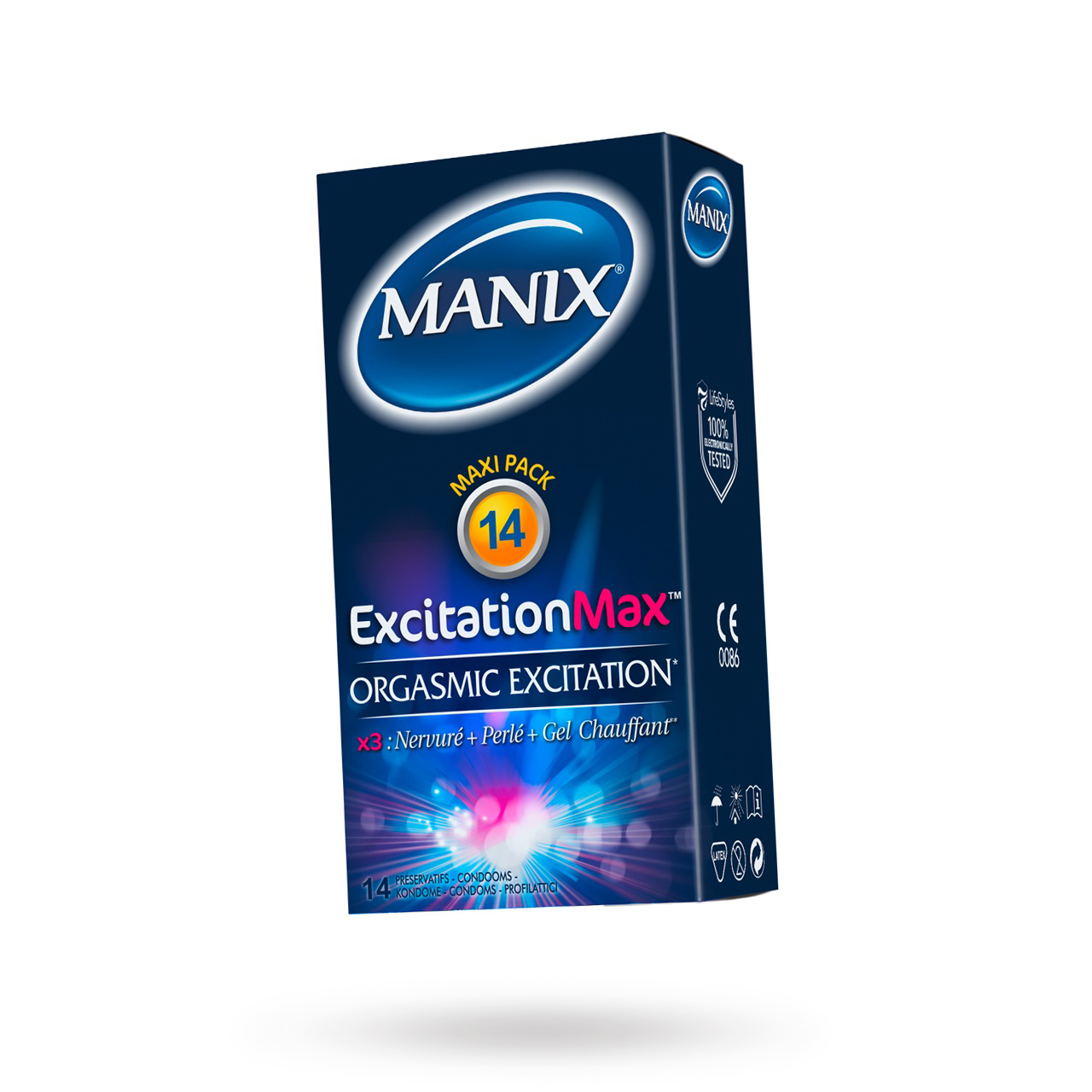 Excitation Max - 14-pack Latexkondomer