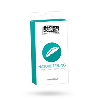 Nature Feeling Extra Tunna Kondomer - 12 Pack