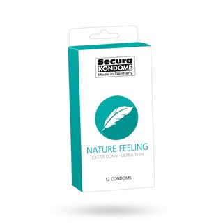Nature Feeling Extra Tunna Kondomer - 12 Pack