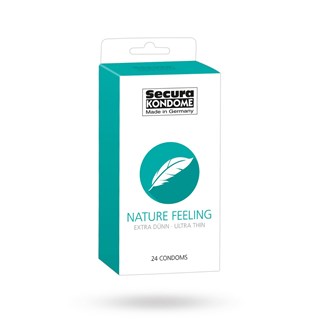 Nature Feeling Extra Tunna Kondomer - 24 Pack