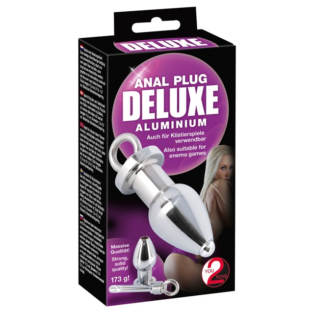 Deluxe Aluminium Anal Plug