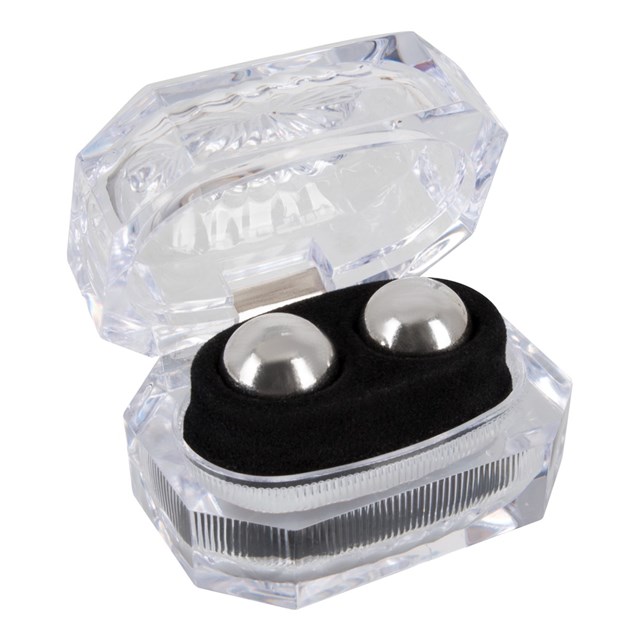 Ben-Wa Knipkulor Silver - 18mm