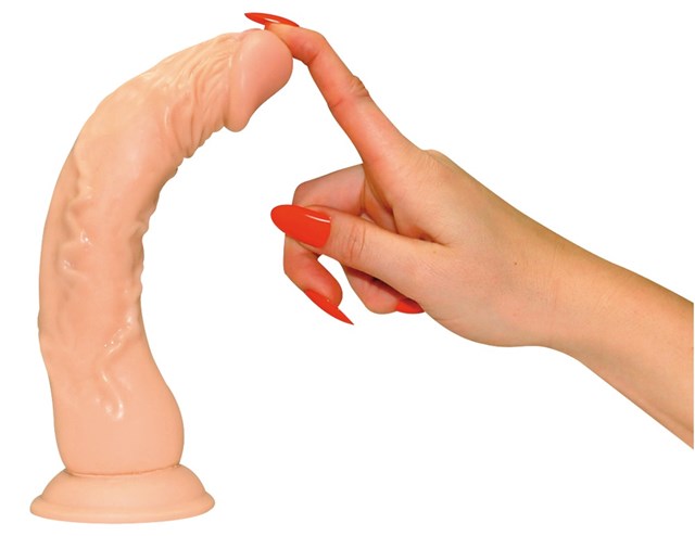 Realistisk Dildo 23 cm med Sugkopp