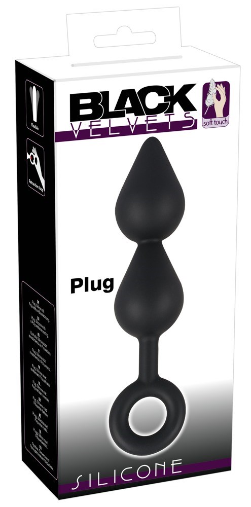 Droppformad Analplugg