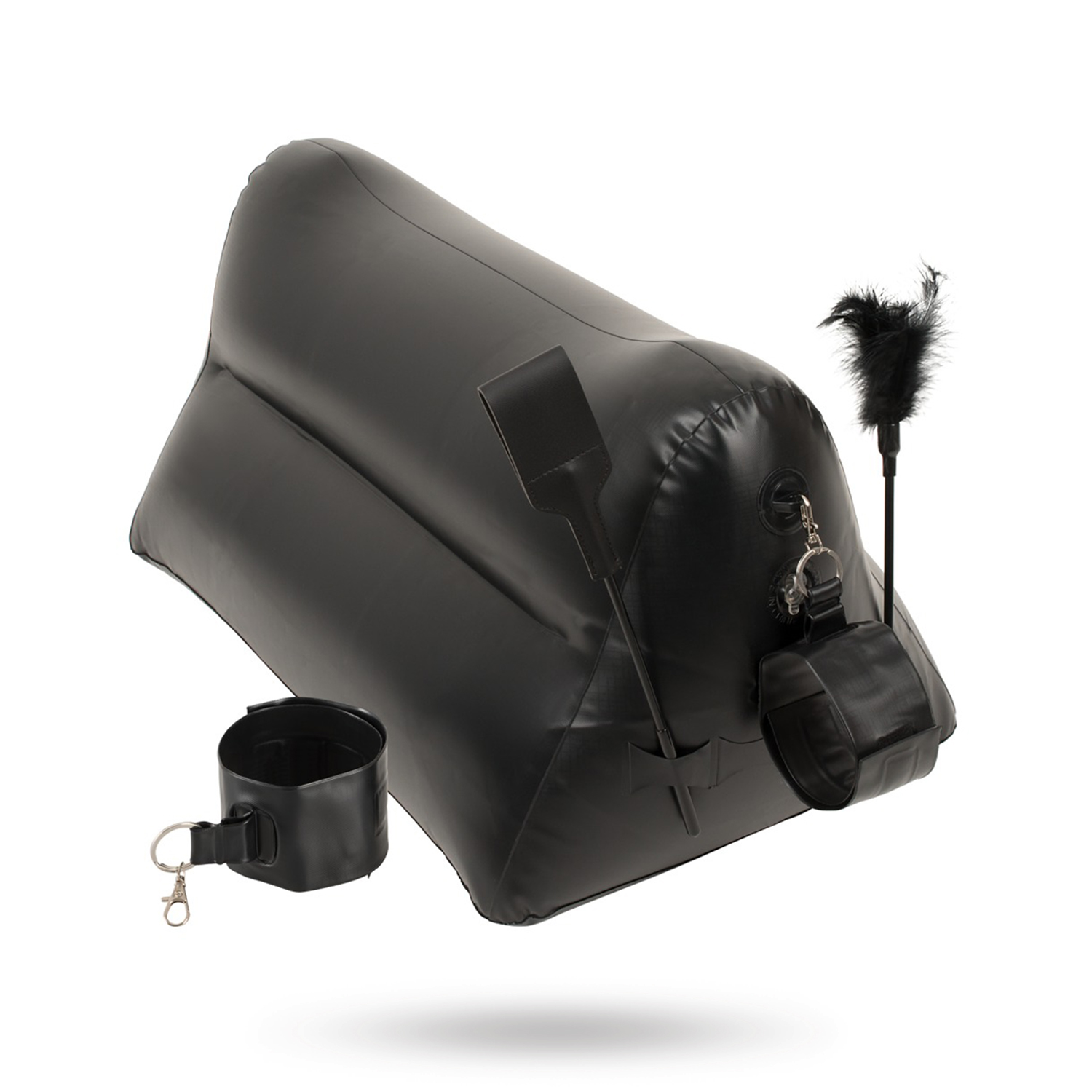 Inflatable Love Cushion for Couples - Portable Triangle Cushion