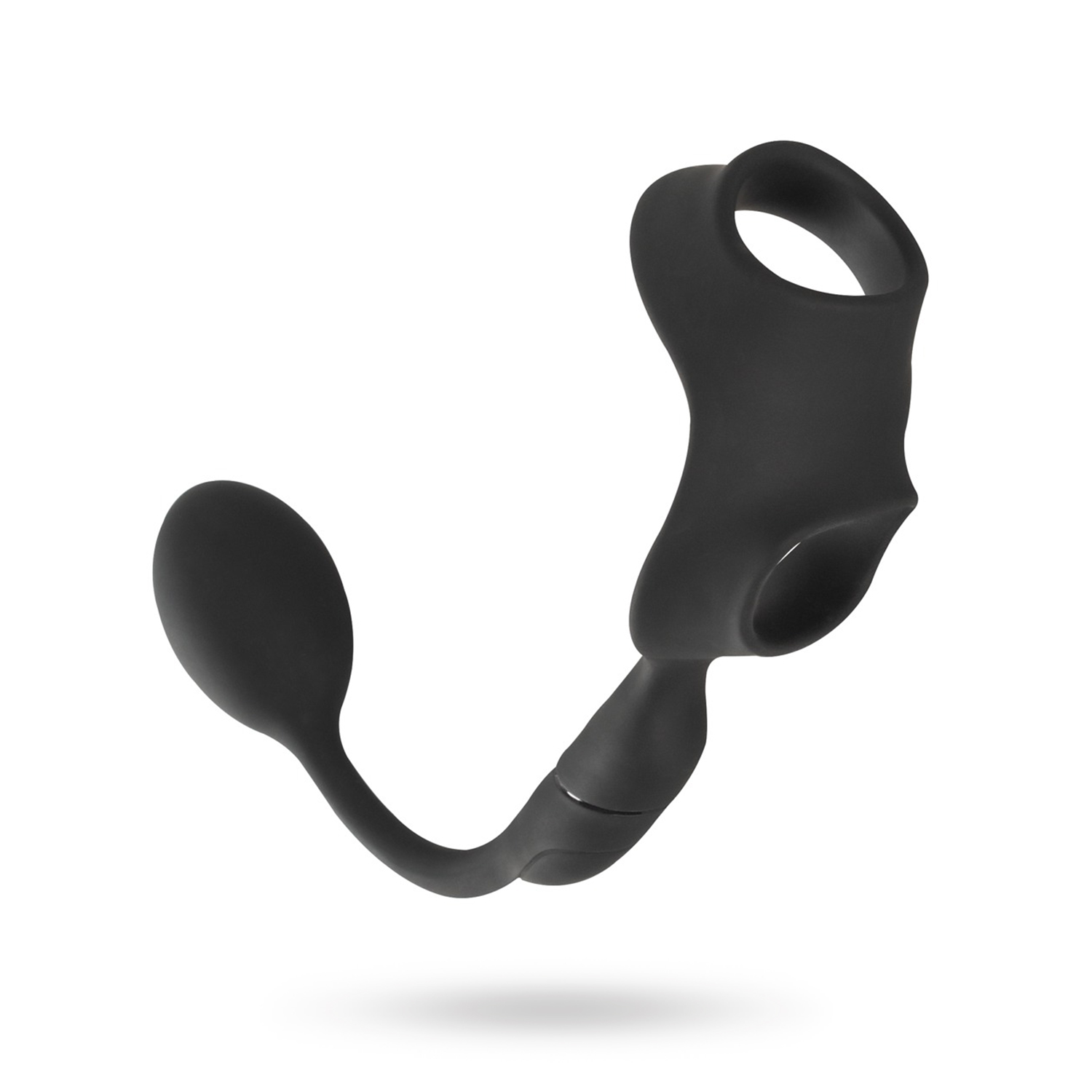 Cock Ring with Remote Contolled Butt Plug