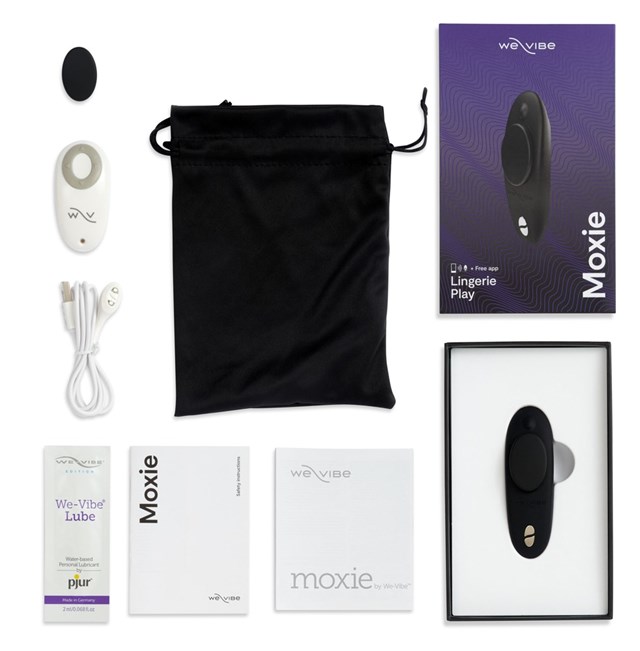 MOXIE Lay-on Vibrator med Magnetclip för Trosor