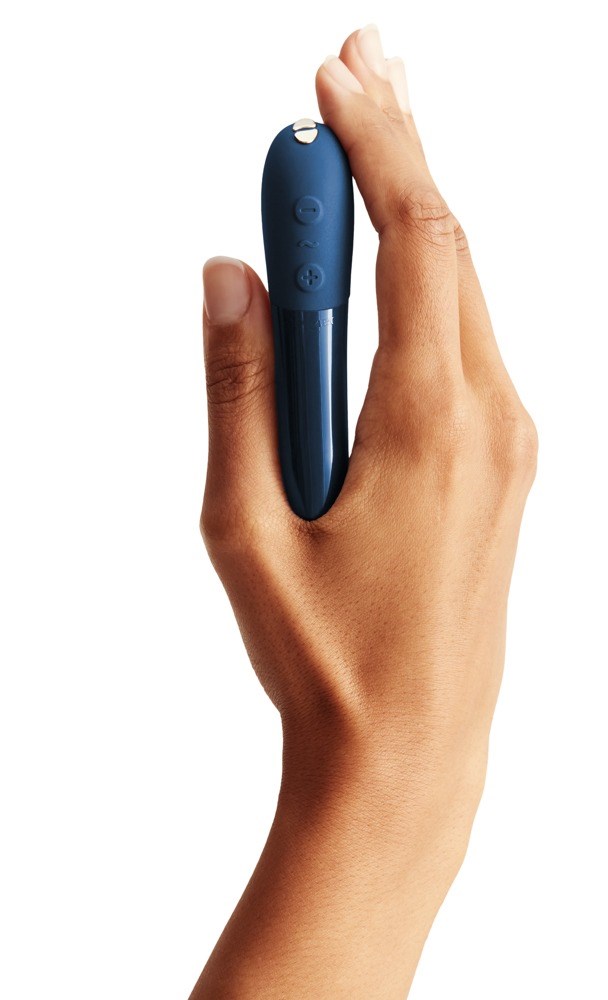 Tango X Rechargeable Vibrating Bullet - Deep Blue