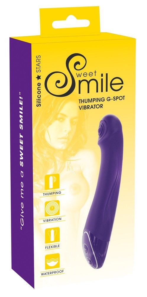 Thumping G-Spot Vibrator - Purple