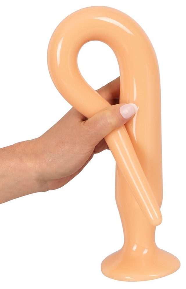 Super Long Flexible Butt Plug Set - skin-coloured light