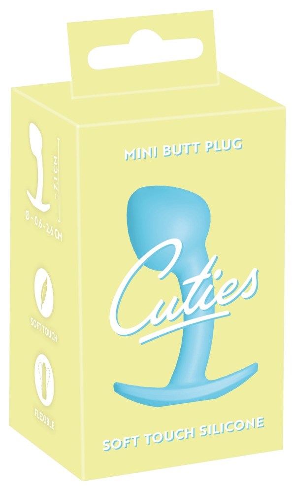 Cuties – Mini Butt Plug – Light blue