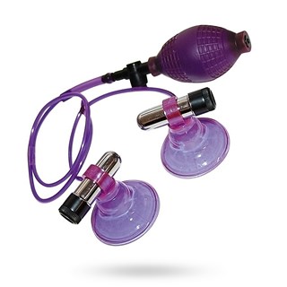 Ultra Violett Vibrating Nipple Suckers