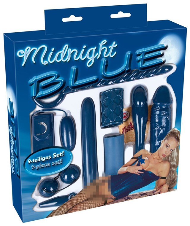 Midnight Blue 9st Sexleksaker
