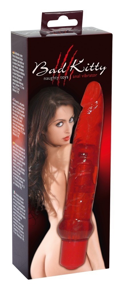Röd Anal Vibrator