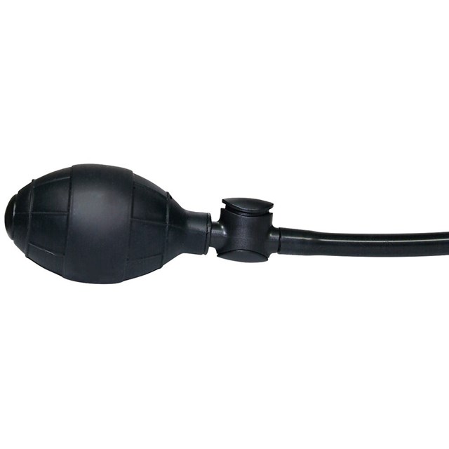 True Black Vibrating Anal Plug