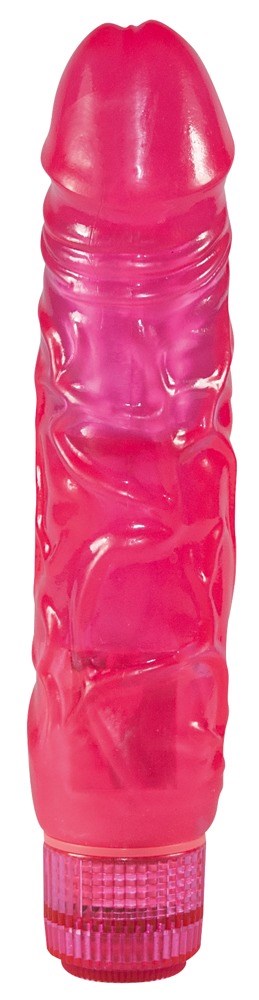 Stor Rosa Realistisk Dildovibrator