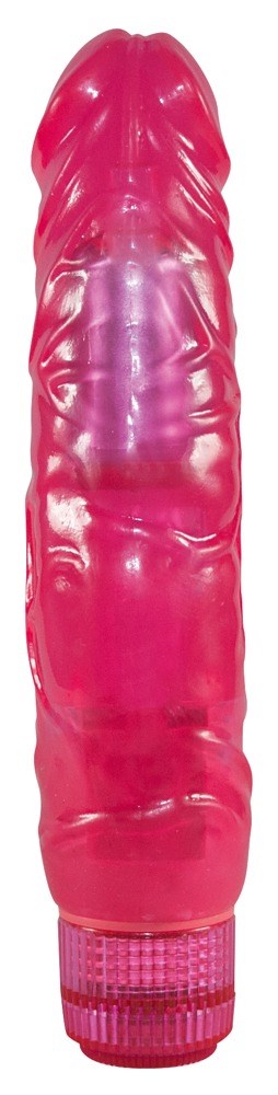 Stor Rosa Realistisk Dildovibrator