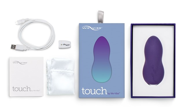 Touch Uppladdningsbar klitorisvibrator