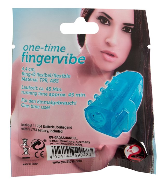 One-time Finger Vibrator