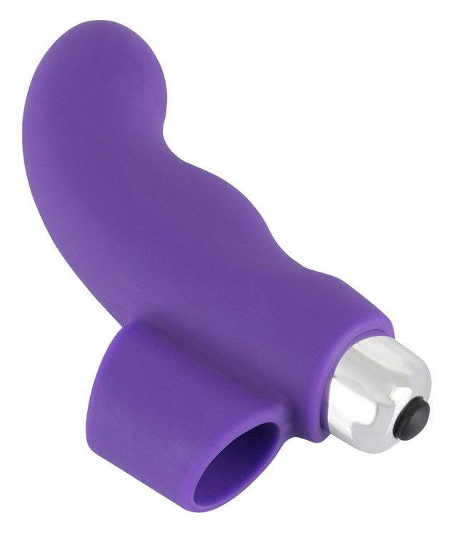 Lila Fingervibrator