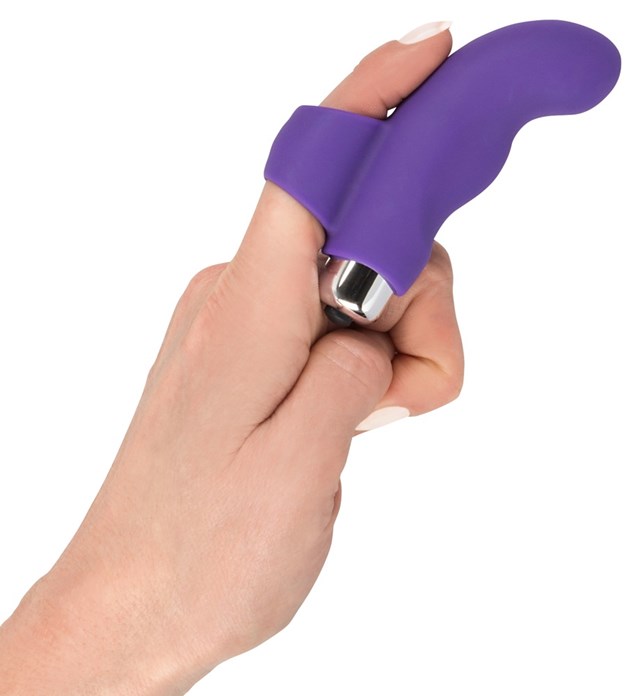 Lila Fingervibrator