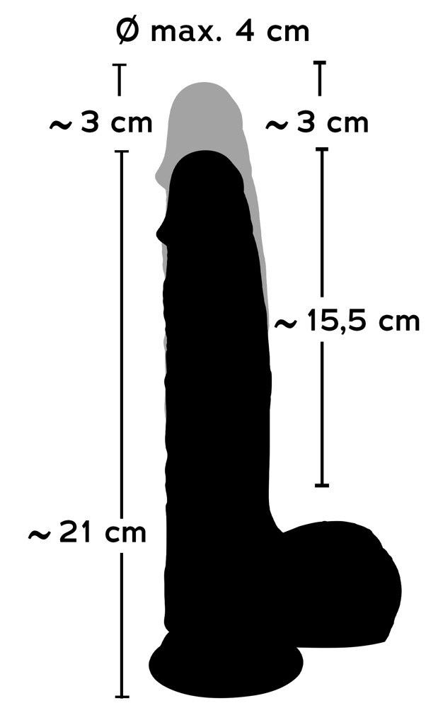 Natural Thrusting Vibe - 21cm