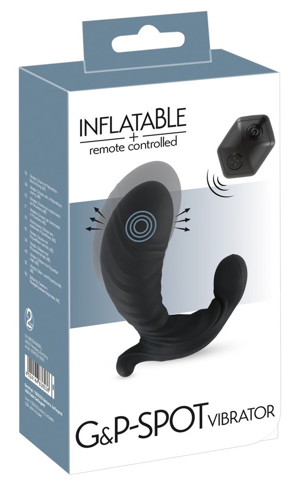 Inflatable + Remote Controlled G&P Spot Vibrator