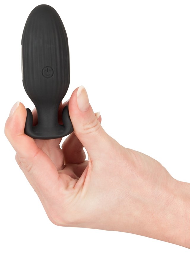 Vibrerande E-stim analplugg