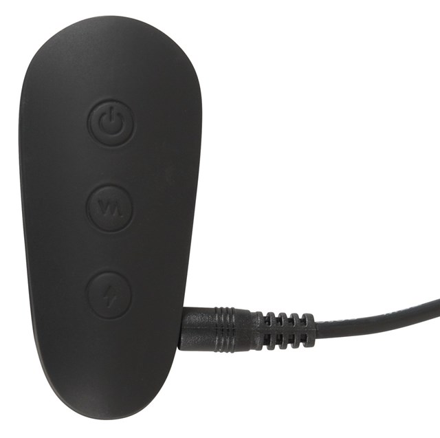 Vibrerande E-stim analplugg