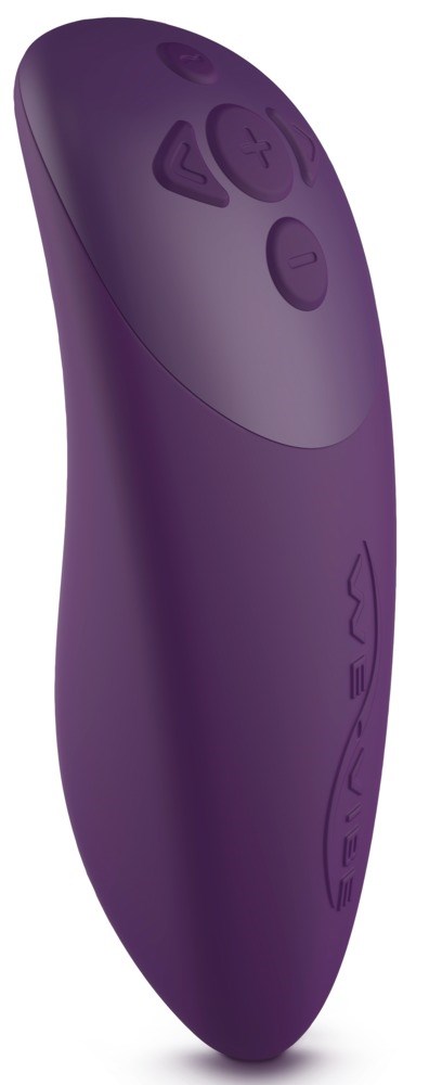 Chorus Purple - Parvibrator med tryckänslig fjärrkontroll