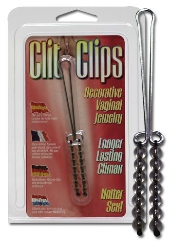 Clit Clips - Svart